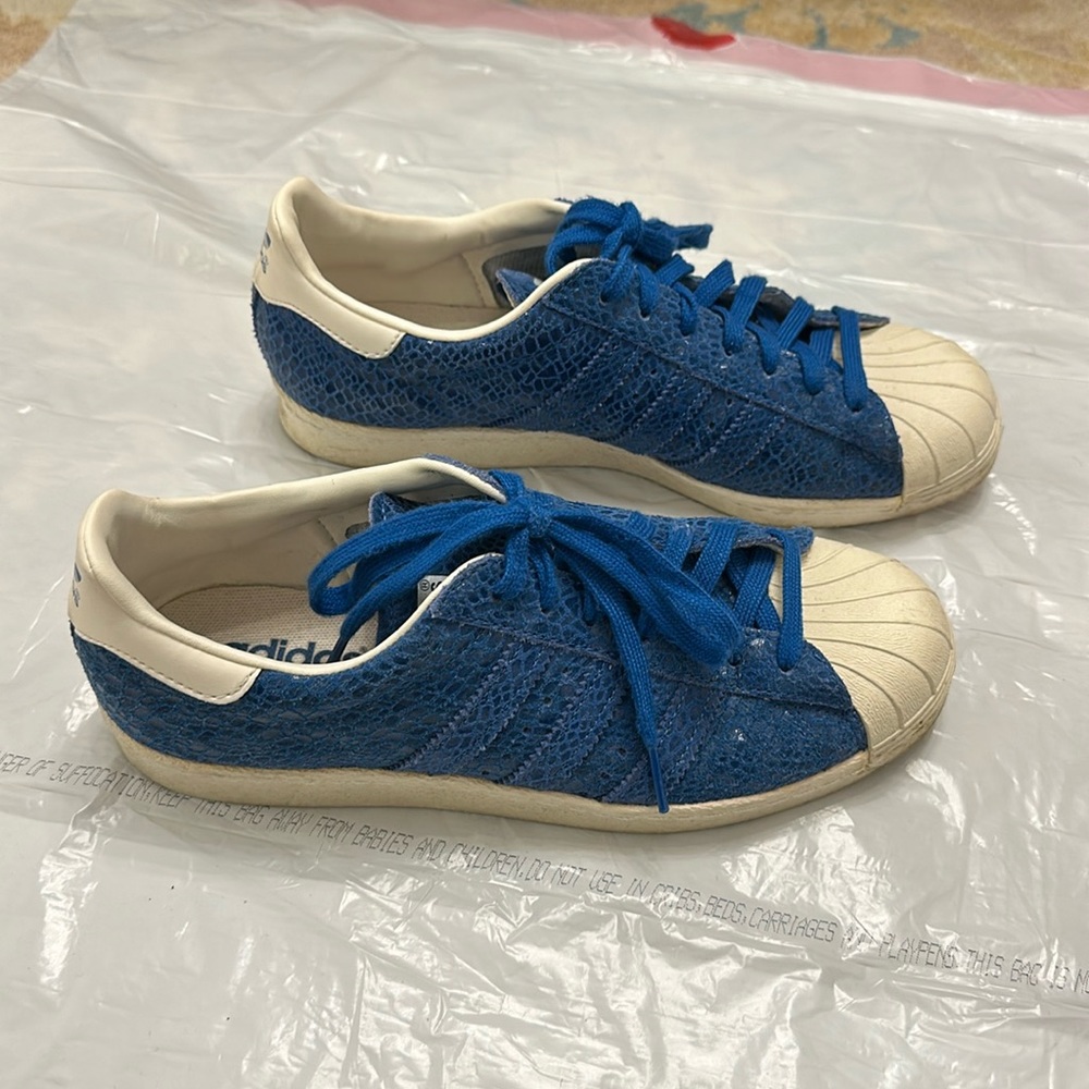 Blue Adidas